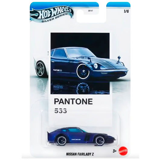 Hot Wheels Silver Series 1:64 Pantone Nissan Fairlady Z JKY52 Mattel