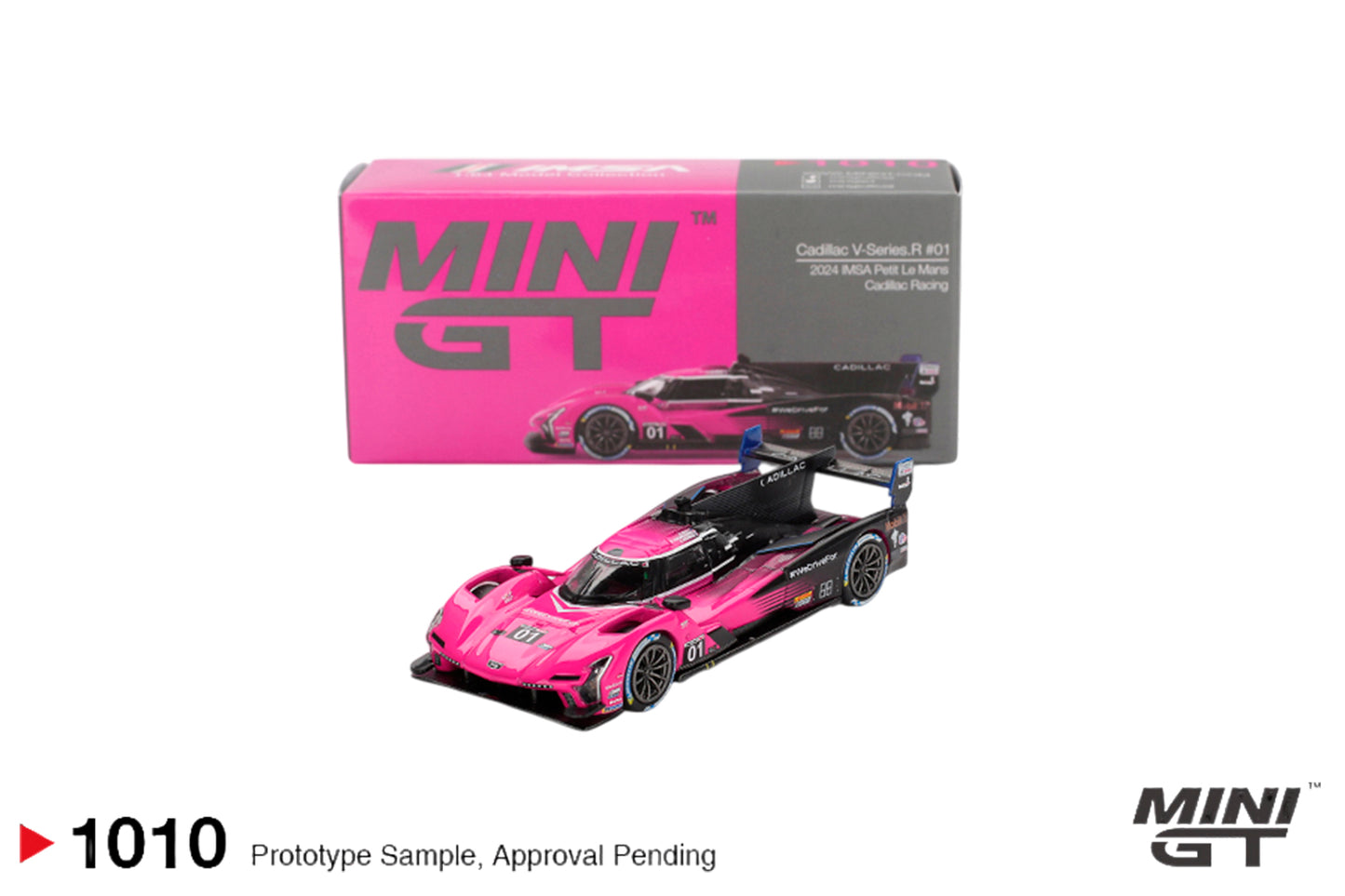 Mini GT 1010 Cadillac V-Series.R #01 Cadillac Racing 2024 IMSA Petit Le Mans