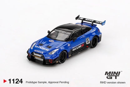 Mini GT 1124 LB-Silhouette WORKS GT NISSAN 35GT-RR Ver.2 Blue