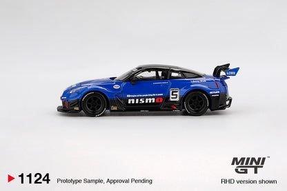 Mini GT 1124 LB-Silhouette WORKS GT NISSAN 35GT-RR Ver.2 Blue