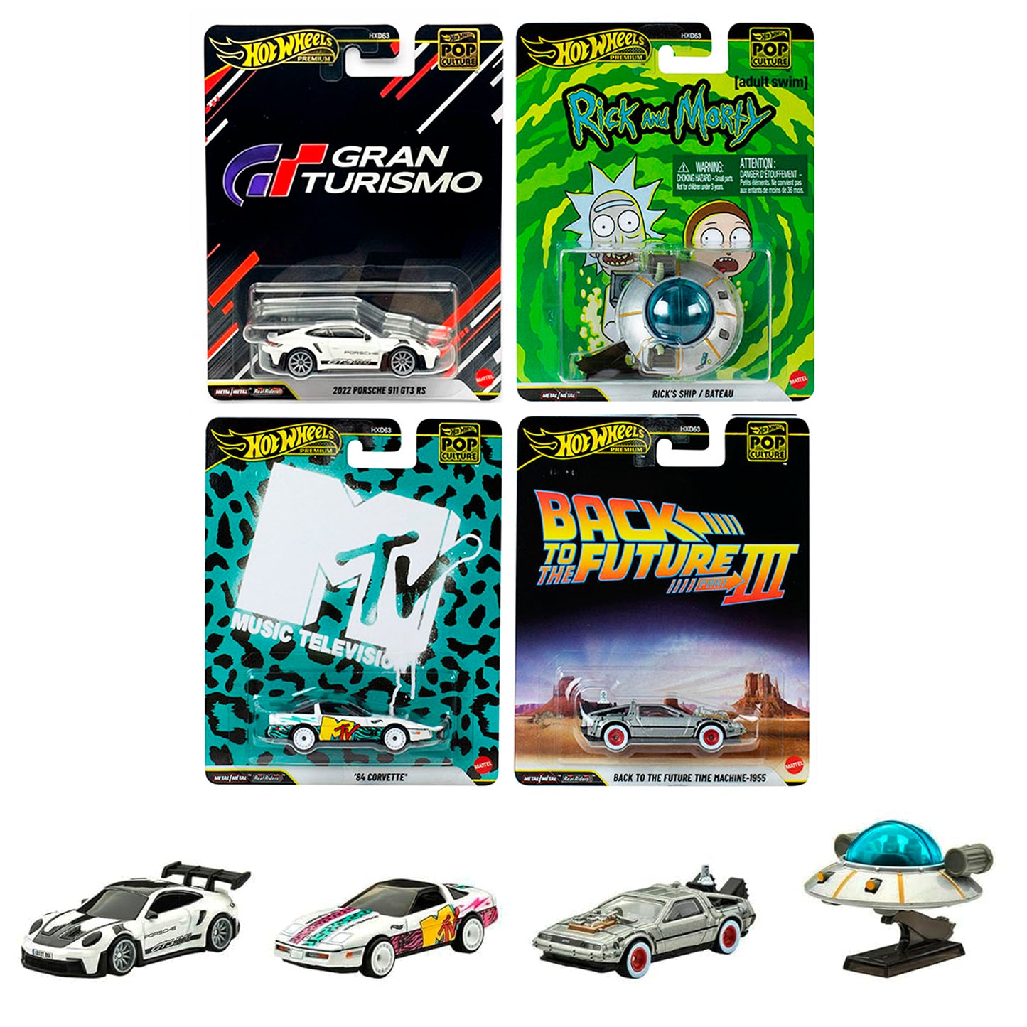 Hot Wheels Set Pop Culture HXD63 Case P 2025