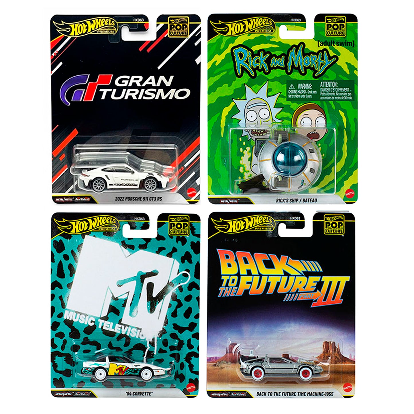 Hot Wheels Set Pop Culture HXD63 Case P 2025