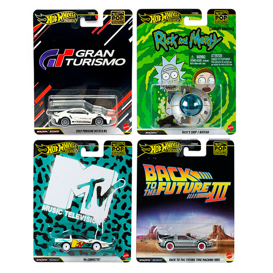 Hot Wheels Set Pop Culture HXD63 Case P 2025