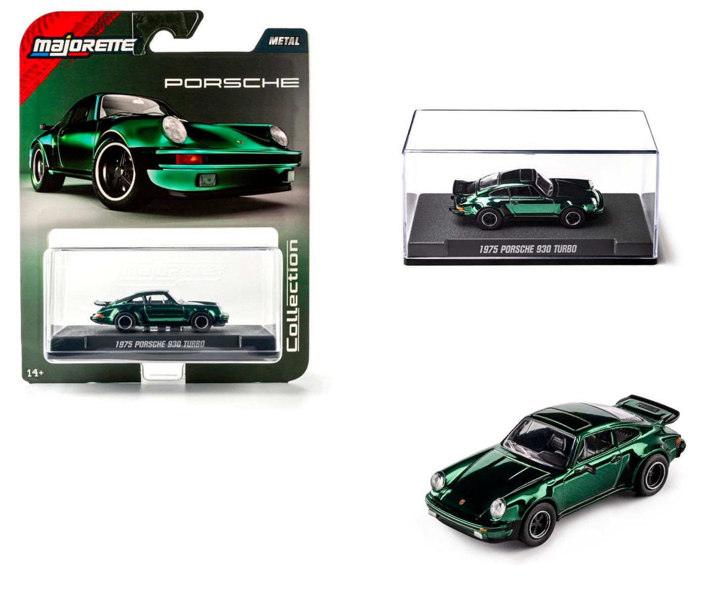 Majorette Collection 1:64 1975 Porsche 930 Turbo 1015