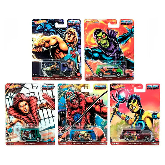 Hot Wheels 1:64 Set Masters Of The Universe Pop Culture 2021 DLB45 Mattel