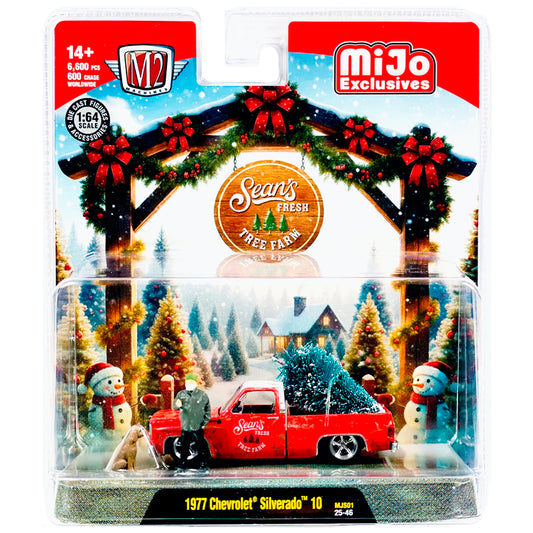 M2 Machines MIJO 1977 Chevrolet Silverado 10 Sean's Fresh Tree Farm