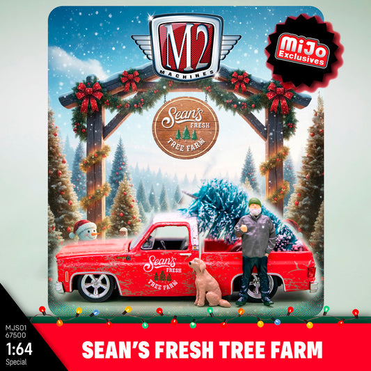 M2 Machines MIJO 1977 Chevrolet Silverado 10 Sean's Fresh Tree Farm