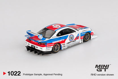 Mini GT 1022 Nissan LB-Super Silhouette S15 SILVIA GARASIDRIFT x LBWK 2025