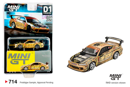 Mini GT 714 Nissan Silvia (S15) Top Secret D1GP